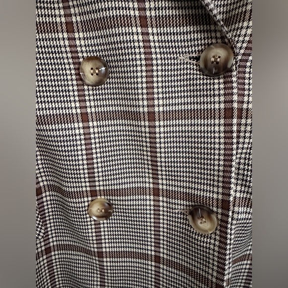 {Lioness} slouchy & slightly oversized Plaid Blazer NWT - Sz M - Picture 9 of 16